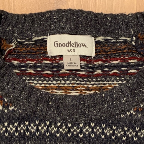 Goodfellow & Co. Men Sweater, Size L - Picture 3 of 3